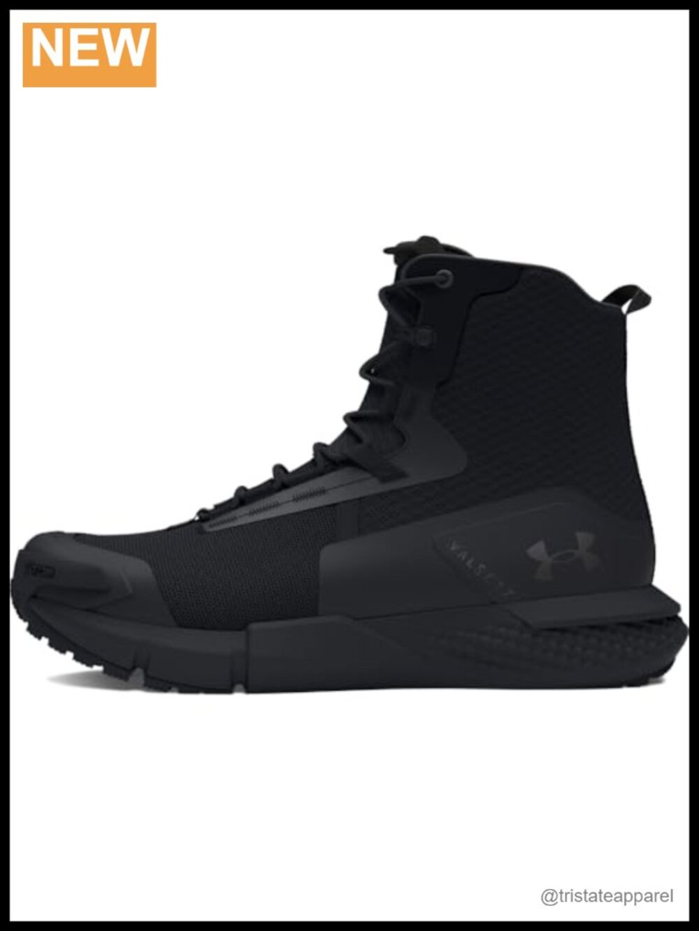 Under Armour Charged Valsetz Zip Tactical Combat Boots Side Zip